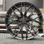 ล้อ NEXX XX07 ขอบ20x8.5/10.0 5x112/114.3 ET32/40 Flowforming ล้อเบา สี Hyper Dark *ราคาต่อวง