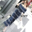 เสื้อผ้าเกาหลี พร้อมส่ง Jumpsuit เปิดไหล่