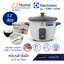 ELECTROLUX หม้อหุงข้าว ฝากระจก E2RC1-220W13 ขนาด 1.3 ลิตร ตัวหม้อชั้นในหนา 1.0 มิลลิเมตร เคลือบสารกันติด รับประกันสินค้า 2ปีCShome