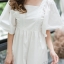 เสื้อผ้าเกาหลี พร้อมส่ง จั้มสูท ขา 7 ส่วน