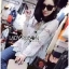 พร้อมส่ง เสื้อแฟชั่นผ้าลูกไม้ตอกหมุด