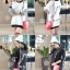 เสื้อเกาหลี พร้อมส่ง เสื้อแขนยาว มี2สี ขาว ดำ