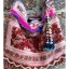 กระเป๋าผ้าอุ้มเด็กม้ง HB 367 /Embroidered Ethnic Hmong baby carrier Fabric HB 367