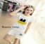 พร้อมส่ง เสื้อยืดแขนสั้ ลายการ์ตูน Pancoat