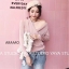 เสื้อเกาหลี พร้อมส่ง เสื้อแขนยาว ทรงไขว้อก