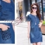 เดรสเกาหลี พร้อมส่ง dress ทรง a ทรงใส่น่ารัก