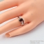 SKJewelryFactory แหวนพลอยโกเมนแท้และเพชร พลอยโกเมนแท้ สีแดงเข้ม ER00852-GAN