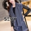 พร้อมส่ง เสื้อคลุมไหมพรม knit