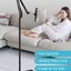 Tablet Floor Stand ขาตั้งโทรศัพท์มือถือ ที่จับมือถือ ที่วางแท็บเล็ตแบบตั้งพื้น พับได้ (กล่องฟ้า)