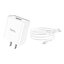 ชุดหัวชาร์จ+สาย Ip Hoco Wall charger “C81 Asombroso” US plug set with cable