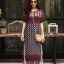 เดรสเกาหลี พร้อมส่ง Maxi Dress ผ้าสปัน นิ่มพริ้ว