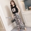 เสื้อผ้าเกาหลี พร้อมส่ง เสื้อแขนกุดผ้าสีดำ