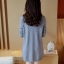 พร้อมส่ง เสื้อคลุมคาดิแก ลายดอกจิก