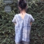 เสื้อทรงกระเหรี่ยง ผ้าใยกัญชง HSS003OOO /Hong Batik Shirt Vintage Textile Tradition Ethnic fabric HSS003OOO