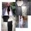 เสื้อผ้าเกาหลี พร้อมส่ง Set.เสื้อ กระโปรง ผ้ายืดเนื้อดี