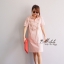 เดรสเกาหลี พร้อมส่ง Dress คอโปโล แขนสั้น