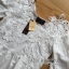 พร้อมส่ง เสื้อผ้าคอตตอนตัดต่อผ้าลูกไม้เปิดไหล่