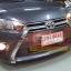 6036 ครอบกระจังหน้า+ห่นวด 3ชิ้น New Yaris 2014 up