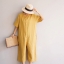 เสื้อผ้าเกาหลี พร้อมส่ง จั้มสูท ผ้าcotton