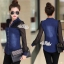 พร้อมส่ง เสื้อยีนส์สีเข้มทรง บอดี้คอน