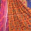 ผ้าคลุมไหล่ปักมือ ผ้าอินเดีย PDI045 / Phulkari Dupatta Traditional Indian embroidery PDI045
