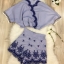 เสื้อผ้าเกาหลี พร้อมส่ง เสื้อกับกางเกง สไตล์โบฮีเมี่ยน