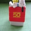 2001 Wendy Toy Meal ร้านเวนดี้ USA ของเล่น ของสะสม ฉลองครบรอบ Peanuts Snoopy 50th อยู่ในแพ็คค่ะ MIP