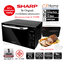 SHARP ไมโครเวฟ ดิจิตอล (25 ลิตร) รุ่น R-752PBK เตาอบไมโครเวฟพร้อมระบบย่าง 1,000W+เวฟ 900W CS Home
