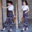 เสื้อผ้าเกาหลี พร้อมส่ง เสื้อสีพื้น กับ กางเกง