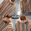 เสื้อเกาหลี พร้อมส่ง เสื้อเชิ๊ต ผ้าซาติน เนื้อมันเงา