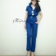 เสื้อผ้าแฟชั่นเกาหลี พร้อมส่ง ชุดจัมพ์สูทเชิ้ต