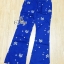พร้อมส่ง กางเกงยีนส์ขาบาน เนื้อยีนส์ยืด แต่งดอกเดซี่