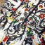 พร้อมส่ง เดรสสามส่วนพิมพ์ลายวินเทจ เดรสแฟชั่น