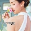 พร้อมส่ง เดรสแขนกุดคล้องคอผ้าลูกไม้ปักลายลูกปัด