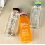 ขวดใส่น้ำ น้ำดีท็อกสุดฮิตในเกาหลี ขวดทำจากแก้ว Borosilicate รุ่นปากกว้าง + ที่กรองกาก มี 3 สี ขนาด 800 ml.
