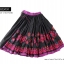 กระโปรงผ้าอินเดีย ผ้าปักมือ ฺBJS050 / Vintage Kuchi Tribal Belly Dance Mirror Skirt ฺBJS050