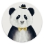 Pre-Order ที่รองแก้ว หินรองแก้วซับน้ำ Diatomite น้ำไม่เลอะโต๊ะ ทรงกลม ลาย Drawing Animal