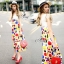 พร้อมส่ง Maxi ดีไซด์เก๋ๆ ด้วยการใช้ผ้าลูกไม้