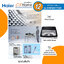 Haier เครื่องซักผ้าฝาบน Vortex Flow ความจุ 12 กก.สีเงิน Silver รุ่น HWM120-1702R รับประกันตัวเครื่อง 3 ปี มอเตอร์ซัก12 ปี CS Home
