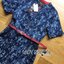 พร้อมส่ง เชิ้ตเดรสแขนสั้นผ้าเดนิมพิมพ์ลายดอกไม้