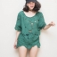 เสื้อเกาหลี พร้อมส่ง เสื้อ งานปักดอกไม้
