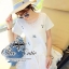 พร้อมส่ง เซ็ทเสื้อกับกระโปรง เนื้อผ้า polyester เสื้อผ้าเกาหลี
