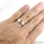 SKJewelryFactory แหวนบุษราคัมแท้ ดีไซน์แหวนปลอกมีด สีแตกต่างกันออกไปตามธรรมชาติของพลอยแต่ละเม็ด ER00085-YSA