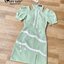 ชุดเดรสเกาหลี พร้อมส่ง Mini Dress Aura Green