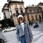 เสื้อเกาหลี พร้อมส่ง เสื้อลายสก็อต แขนยาว