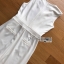 เสื้อผ้าเกาหลี พร้อมส่ง จัมป์สูท ผ้าเครปตกแต่งเข็มขัด