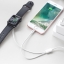 สายพร้อมที่ชาร์จไร้สาย Hoco Cable USB to Lightning “U69 2-in-1” with wireless charger