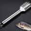 แปรงขอดเกล็ดปลาสแตนเลส Fish Scaler Brush Stainless อย่างดี