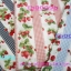 ผ้า Cotton พิมพ์ลาย สำหรับทำงานฝีมือ หรือบุชิ้นงาน - ลาย เถาสตอเบอร์รี่ Strawberry