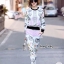 เสื้อผ้าเกาหลี พร้อมส่ง เสื้อจั๊มเปอร์ มาคู่กับกางเกงขายาว